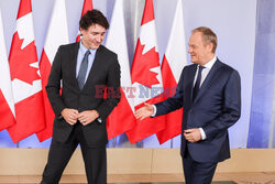 Premier Kanady Justin Trudeau z wizytą w Polsce