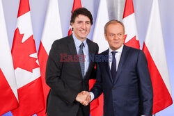 Premier Kanady Justin Trudeau z wizytą w Polsce