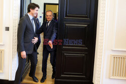 Premier Kanady Justin Trudeau z wizytą w Polsce