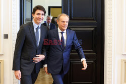 Premier Kanady Justin Trudeau z wizytą w Polsce