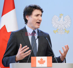 Premier Kanady Justin Trudeau z wizytą w Polsce