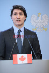 Premier Kanady Justin Trudeau z wizytą w Polsce