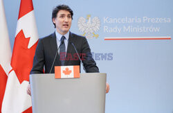 Premier Kanady Justin Trudeau z wizytą w Polsce