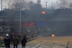 Protest rolników w Brukseli