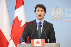 Premier Kanady Justin Trudeau z wizytą w Polsce