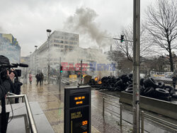 Protest rolników w Brukseli