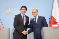 Premier Kanady Justin Trudeau z wizytą w Polsce