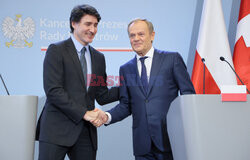 Premier Kanady Justin Trudeau z wizytą w Polsce