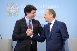 Premier Kanady Justin Trudeau z wizytą w Polsce