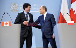 Premier Kanady Justin Trudeau z wizytą w Polsce