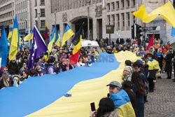 2. rocznica wybuchu wojny w Ukrainie na świecie