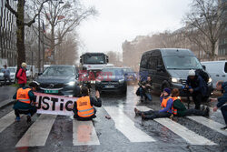 Protest klimatyczny w Paryżu