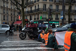 Protest klimatyczny w Paryżu