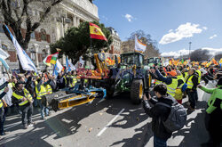 Protest rolników w Hiszpanii