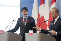 Premier Kanady Justin Trudeau z wizytą w Polsce