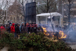 Protest rolników w Brukseli