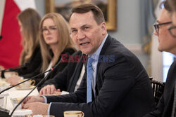 Minister Sikorski spotkał się z sekretarzem Blinkenem