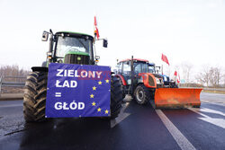 Protest rolników w Warszawie