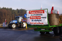 Protest rolników w Warszawie