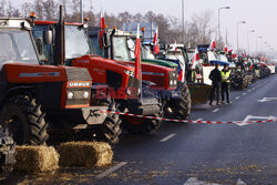 Protest rolników w Warszawie