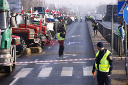 Protest rolników w Warszawie