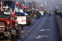 Protest rolników w Warszawie