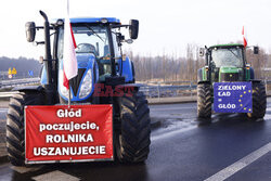 Protest rolników w Warszawie