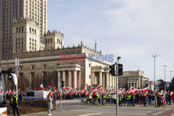 Protest rolników w Warszawie