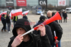 Protest rolników w Warszawie