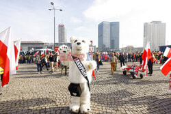 Protest rolników w Warszawie