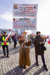 Protest rolników w Warszawie