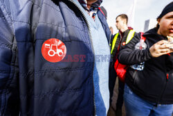 Protest rolników w Warszawie