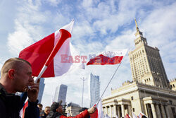 Protest rolników w Warszawie