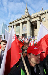 Protest rolników w Warszawie