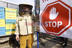 Protest rolników w Warszawie