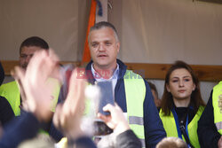 Protest rolników w Warszawie