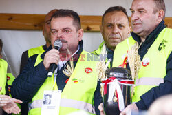 Protest rolników w Warszawie