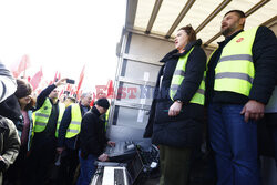 Protest rolników w Warszawie