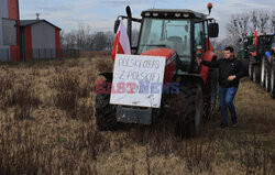 Protest rolników w Warszawie