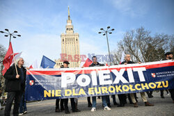 Protest rolników w Warszawie