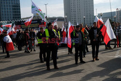 Protest rolników w Warszawie