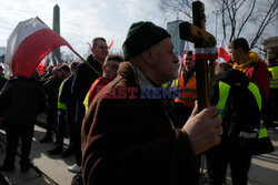 Protest rolników w Warszawie