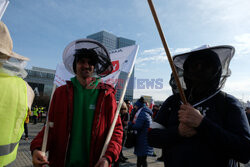 Protest rolników w Warszawie