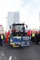 Protest rolników w Warszawie