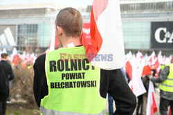 Protest rolników w Warszawie