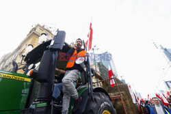 Protest rolników w Warszawie