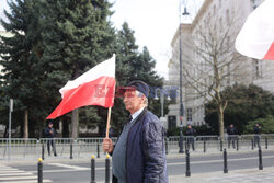 Protest rolników w Warszawie