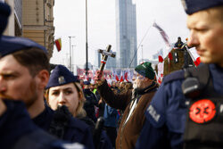 Protest rolników w Warszawie