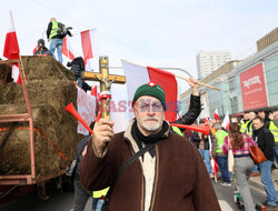 Protest rolników w Warszawie