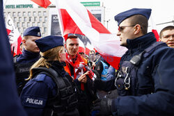 Protest rolników w Warszawie